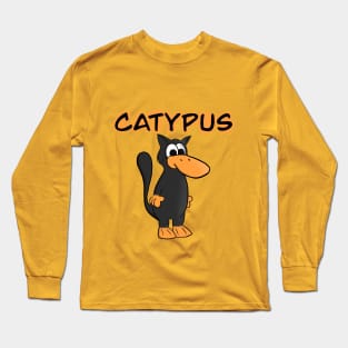 Catypus Cat Duck Long Sleeve T-Shirt